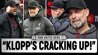 Klopp Loses His Mind  Man United 22 Liverpool  Man United News [upl. by Aietal]