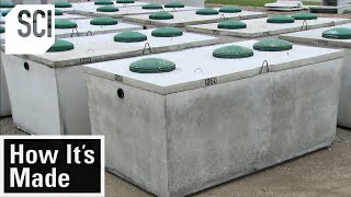 How Its Made Septic Tanks [upl. by Yssac]