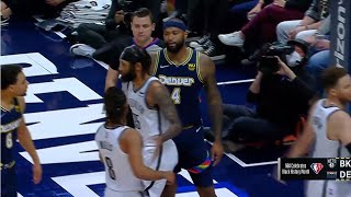 DeMarcus Cousins may have helped Bembry up in the most aggressive way i have ever seen 😀 [upl. by Auqenehs]