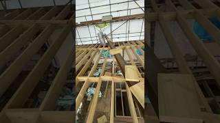 Ceiling joists by BalroofingLtd at IckenhamLondon timbberwork roofing [upl. by Weyermann]