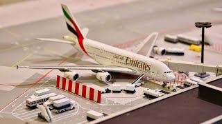 1400 Scale Model Airport Stopmotion Movie — Part 2 [upl. by Smeaj]