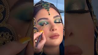 Arabian bridal makeup tutorial makeup bridal cosmetics eyemakeup hudabeauty paccosmetic yt [upl. by Yaner]