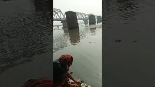 kachhla Ghat per Ganga Maiya ki Aarti vlog viralvideo trending shortsfeed youtubeshorts [upl. by Cleveland]