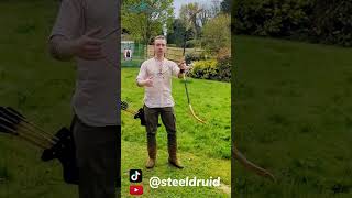 Review of the Mongolian bow（📷steeldruid ）archery mongolian horsebow traditionalbow [upl. by Uyerta]