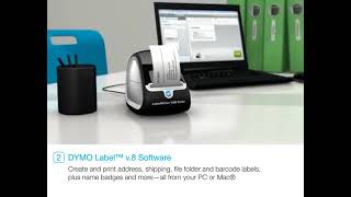 Dymo LabelWriter 450 Turbo Label Printer [upl. by Wareing]