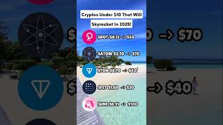 Cryptos Under 10 That Will Skyrocket In 2025🔥  shorts cryptoshorts cryptos altcoins nfa [upl. by Asert621]