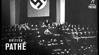 Reichstag Address On Disarmament Aka Hitler Speaking At Reichstag On Disarmament 0 [upl. by Chivers]