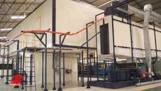 Powder Coating Plant Video Shooting  Vijay Engineering [upl. by Euell]