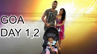 GOA  Part 1  Friends Food Beaches  A Day In My Life  ShrutiArjunAnand [upl. by Varion]