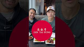 Din Tai Fung dintaifung chinesefood soupdumplings dumplings foodie foodreview [upl. by Melodee942]