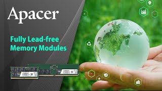 Apacers Fully Leadfree DRAM Modules [upl. by Enamrahs]