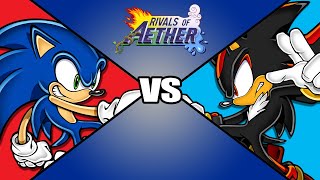 Rivals Of Aether  Sonic WS VS Shadow WS [upl. by Hashimoto]