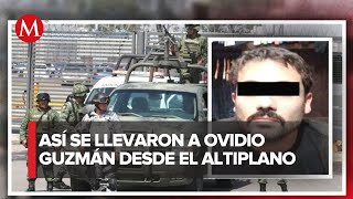 Ovidio Guzmán Extradición del hijo de El Chapo a Estados Unidos [upl. by Katrine83]