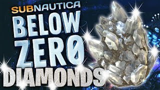 SUBNAUTICA DIAMOND LOCATION  Where To Find  SUBNAUTICA BELOW ZERO GUIDE [upl. by Lavinie]