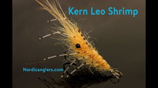 Fly tying quotLeo Shrimpquot saltwater fly Stepbystep tutorial [upl. by Vada356]