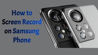 How to Screen Record Samsung Phone Full Guide [upl. by Roselin51]