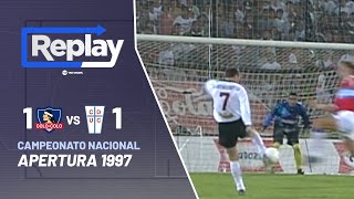 Replay histórico ColoColo 1  1 U Católica  Apertura 1997 [upl. by Yonah]