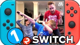 KCity Family Plays Nintendo Switch First Try [upl. by Aurie]