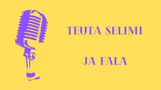 Teuta Selimi  Ja Fala Karaoke [upl. by Wordoow]