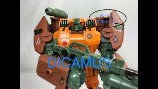 Mastermind Creations R23 Dicamus IDW ROADBUSTER Review [upl. by Eecal]