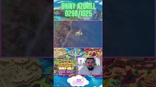 Shiny Azurill Live Reaction pokemon shinypokemon shinyhunting azurill shinybadgequest [upl. by Narret]