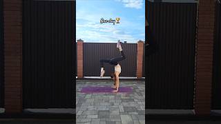 🤸‍♀️ Front Limber From Wobbles to Wins 🌟 OneDayDayOne motivation fyp fitnessalenka frontlimber [upl. by Jer]