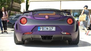 345HP Alfa Romeo 4C by Pogea Racing  EXHAUST SOUND [upl. by Sabine]