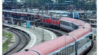 Zugsichtungen  Lindau Hbf  20131004  Teil 1 HD [upl. by Aleirbag]