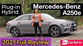 2021 Mercedes Benz A250e review  Australia [upl. by Broome]