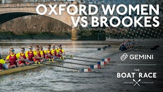 FIXTURE Oxford University Women v Oxford Brookes 2024 [upl. by Atiuqahs861]