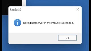 How to Register DLL Files in Windows 1110 [upl. by Anirb906]