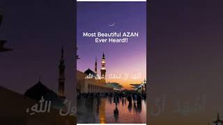 Most Beautiful AZAN Ever Heard  azan [upl. by Onairotciv135]