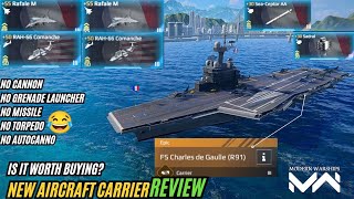 Modern warships charles de gaulle  new aircraft carrier review [upl. by Veronika]