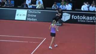 Champ Point Maria Sharapova vs Victoria Azarenka  Porsche Tennis Grand Prix 2012 [upl. by Kate]