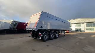 SN17844 STAS Bulk Plank Sided Tipping Trailer [upl. by Eeimaj799]