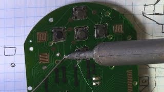 Replacing Buttons on a Game System Circuit Board [upl. by Radbun148]