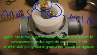 Tutorial 175 dellorto componenti e carburazione [upl. by Roch]