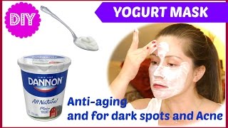 YOGURT FACE MASK [upl. by Ayekam163]