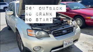 06’ outback 30 no start [upl. by Enelec]