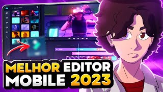 MELHOR EDITOR DE VIDEOS PARA CELULAR EM 2023 ANDROID E IOS  CELULAR FRACO [upl. by Arahas]