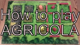 How to play Agricola [upl. by Lamrert]