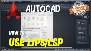 AutoCAD How To Use Lisp [upl. by Clere]