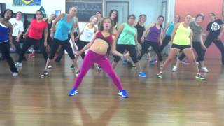 Zumba LA fun GANGNAM STYLE dance [upl. by Iva937]