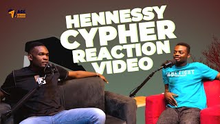 Hennessy Cypher Reaction video  Ladipo  Zlatan  Blaqbonez  Vector music rap [upl. by Leontyne]