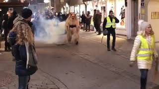 Perchtenlauf Mödling 2017 [upl. by Jamnes]