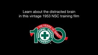 Vintage National Safety Council Video on Distracted Driving [upl. by Yasibit141]