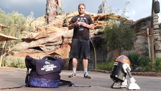 My First Time Building A Droid in Galaxy’s Edge  Droid Depot Custom Experience at Walt Disney World [upl. by Leibman]