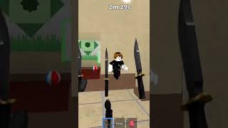 murd round with INVISIBLE AVATAR mm2roblox mm2 onbeat lougushlove [upl. by Atteiram]