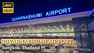 BANGKOK Bangkok International Airport BKK quotDepartures Walk amp Boardingquot  Thailand 4K HDR [upl. by Hildegarde999]