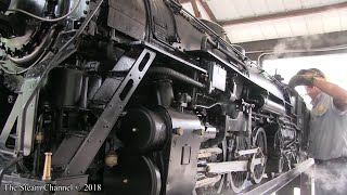 ILS Live Steam Fire Up of NYC Scale Hudson amp Ten Wheelers [upl. by Darahs]